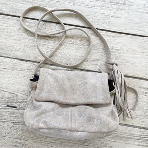 Day & Mood Sparkle Leather Crossbody Bag